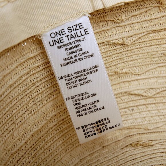 Women's Wide Brim Floppy Sun Hat with Braid - Picture 7 of 7